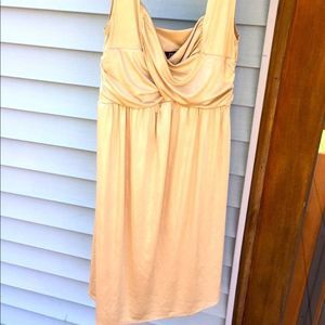B Moss Party Dress Gold